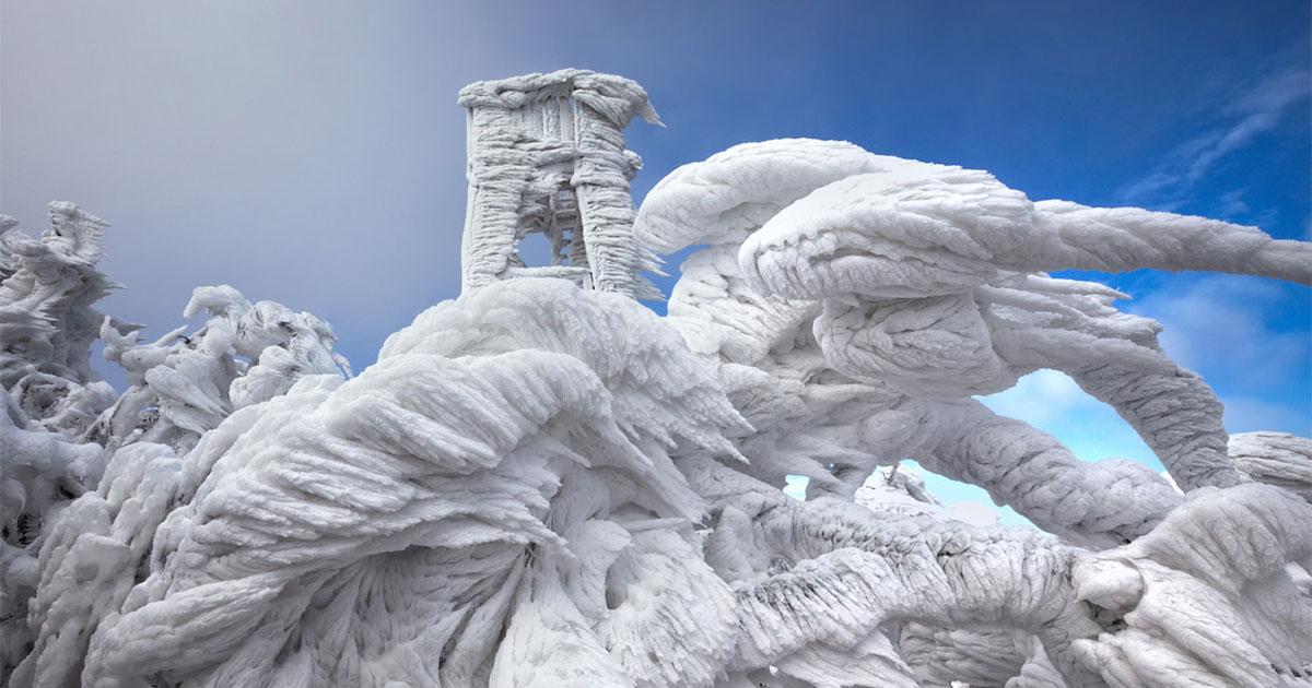 Stunning Ice Formations On The Mount Javornik In Slovenia | DeMilked