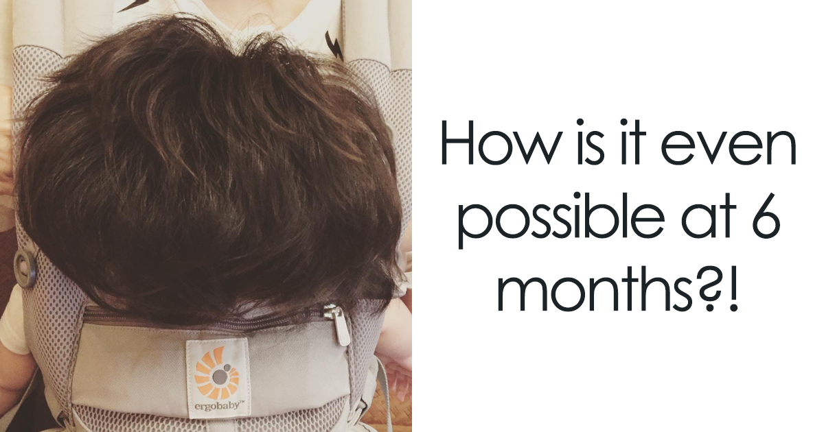 This Girl Is Only Six Months Old, But Her Hair Is Ridiculously Amazing