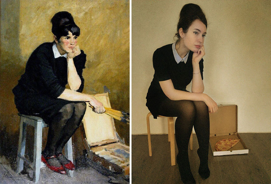 Easy Famous Paintings To Recreate In Real Life Clearance Www 