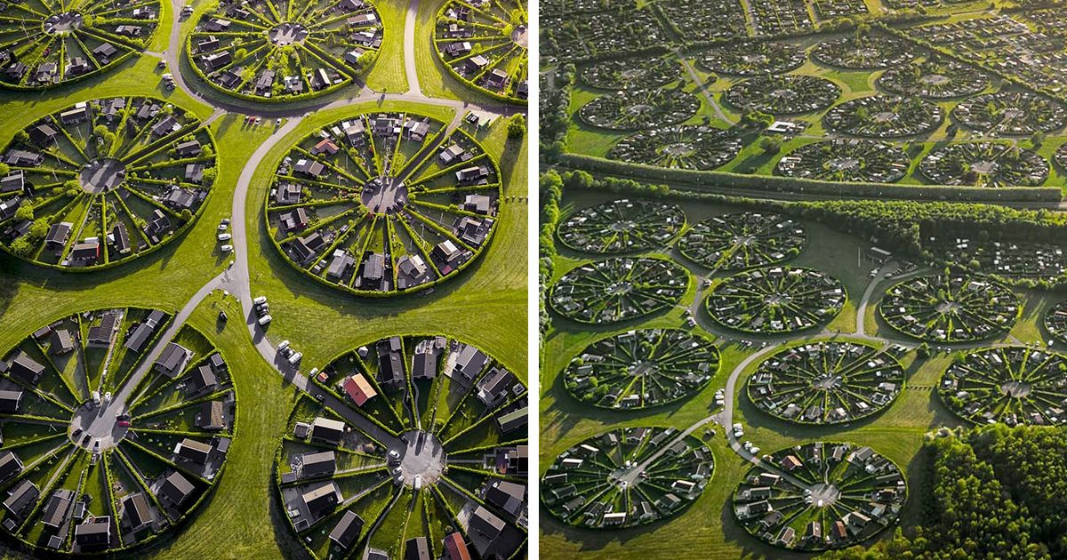These Circle Gardens In Denmark Look Almost Too Perfect To Be Real