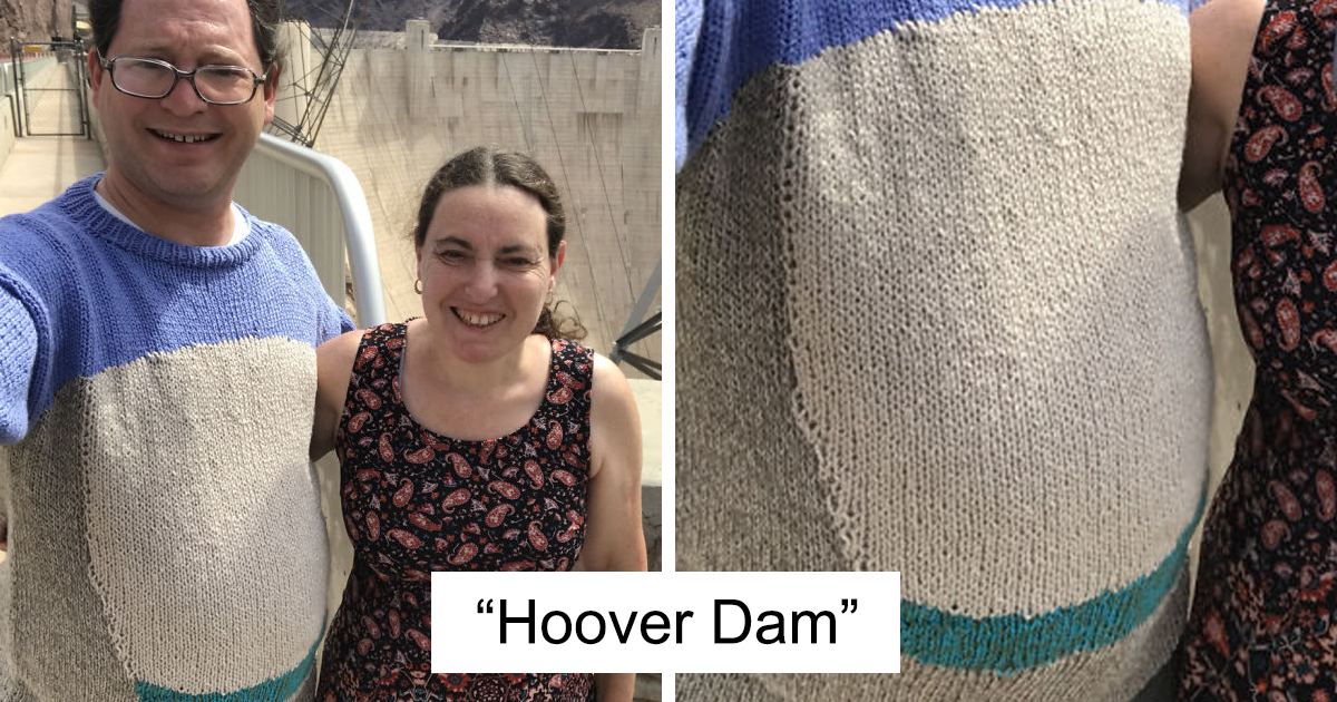 This Guy Knits Sweaters With The Scenes Of Places He Visits (30 Pics