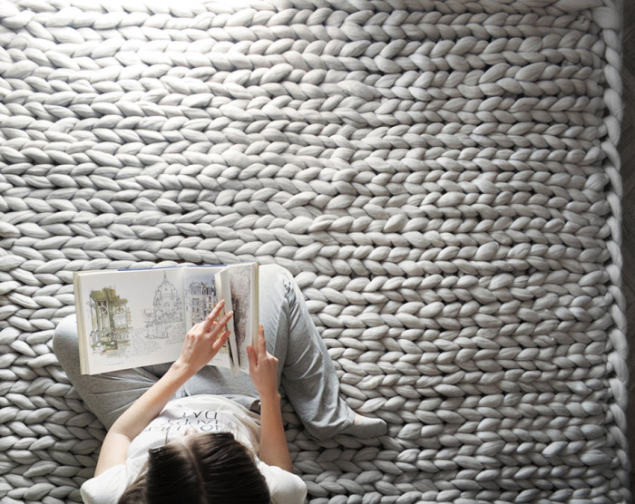 Chunky HandKnit Blankets For Giants That Also Work For Humans DeMilked