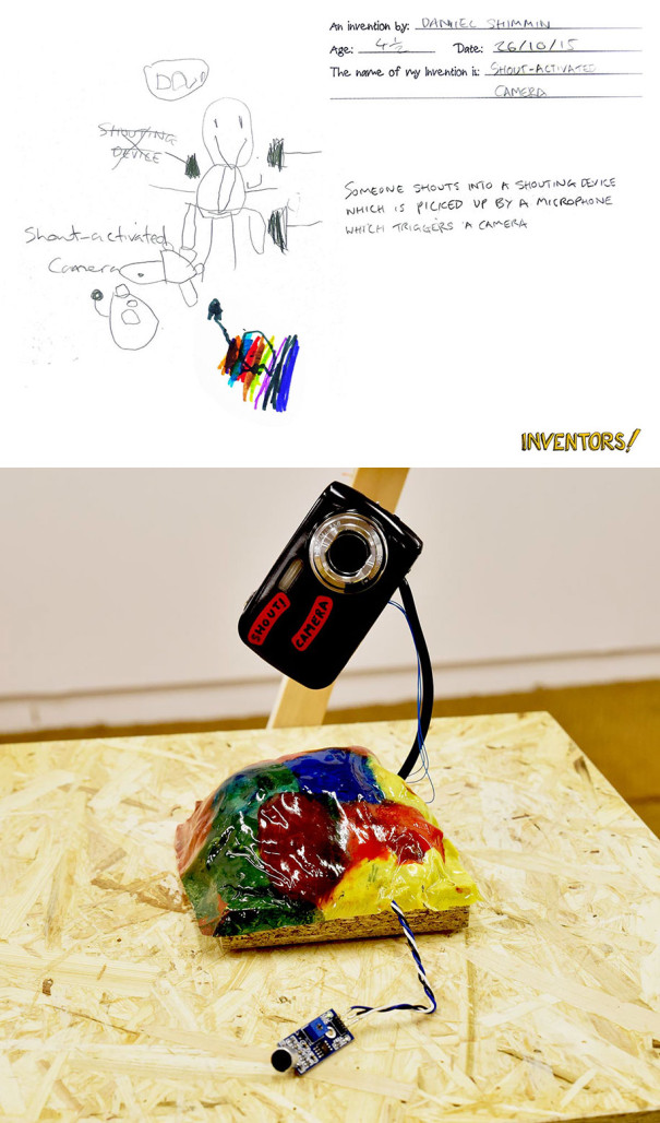 Kids' Invention Drawings Turned Into Usable Products | DeMilked