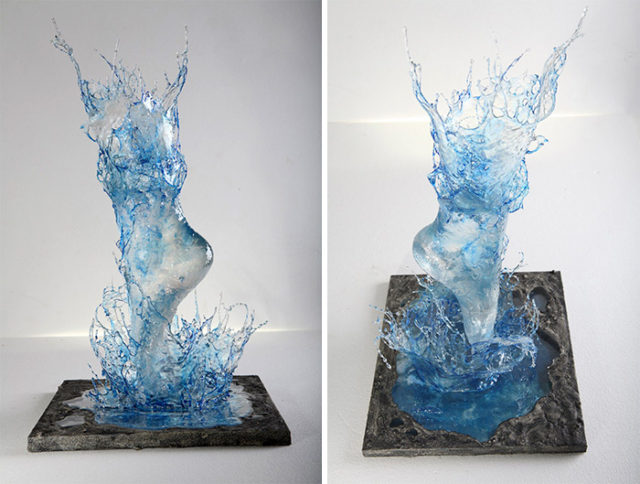 Sculpture Exploding Exploding Books, Incredible Resin Sculptures Stopped In Time | DeMilked