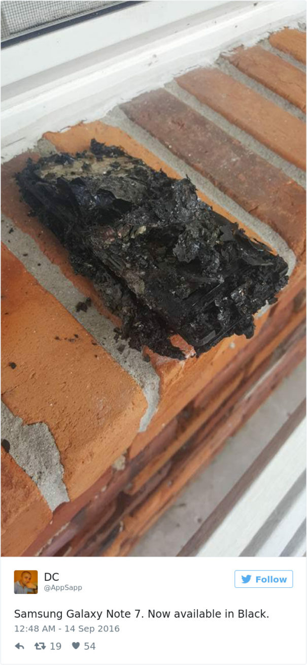 10 Funniest Reactions To The (Again) Exploding Samsung Note 7 | DeMilked