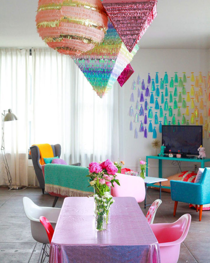 This Woman's Apartment Is So Colorful, She Basically Lives In A Rainbow