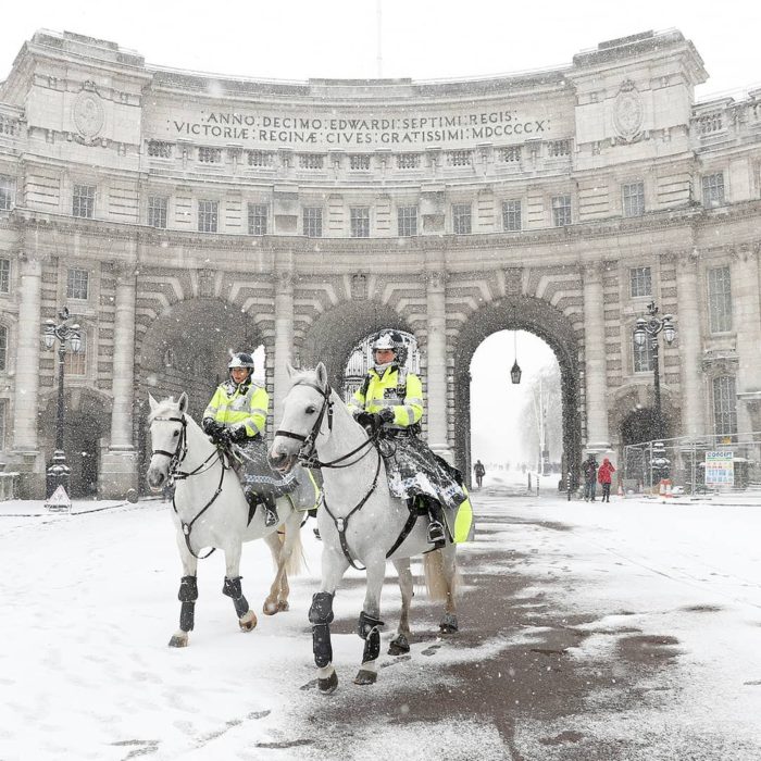 'Beast From The East' Reaches London, And Turns It Into A Royal Winter