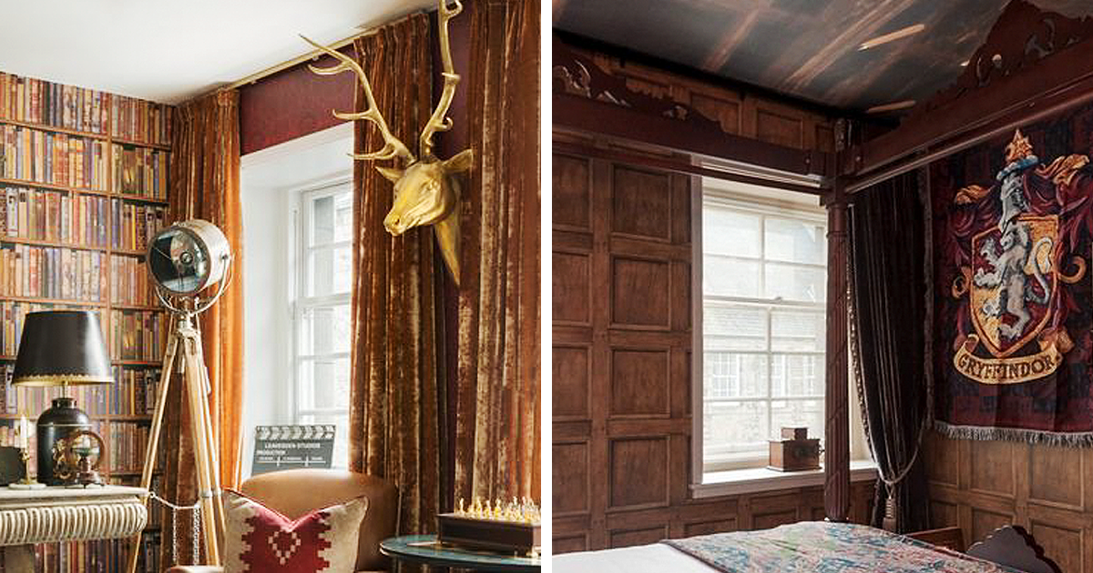 This Harry Potter Themed Apartment On Booking Will Finally Let You Feel
