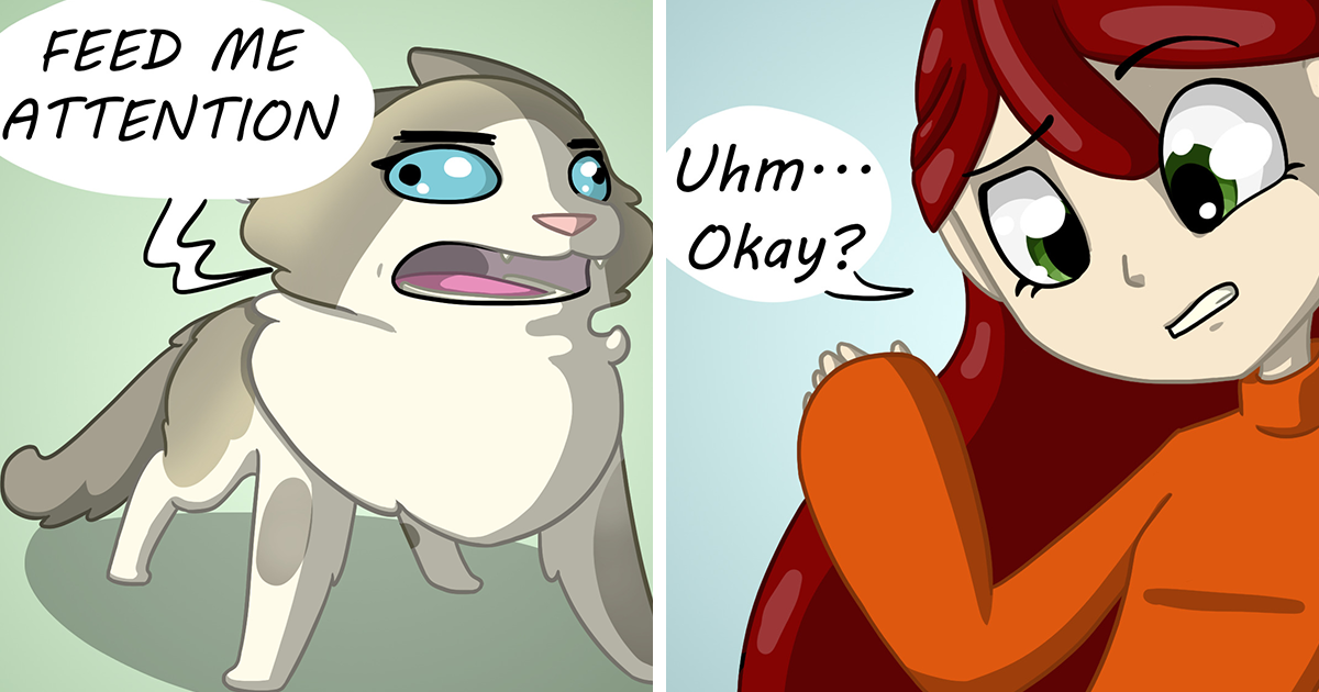 26 Adorable Comics Every Cat Owner Will Relate To DeMilked