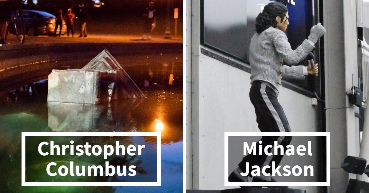 29 Statues Taken Down For Glorifying What's Wrong With Out Society