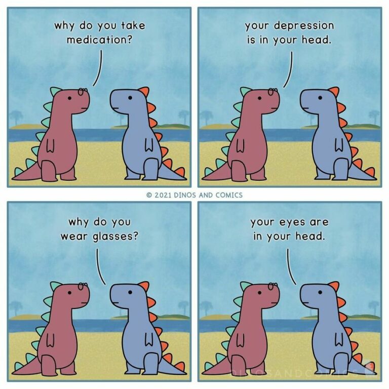 20 Adorable Dinosaur Comics That Might Boost Your Mental Health (New ...