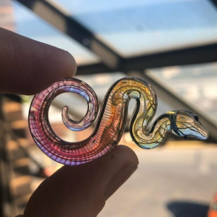 10 MindBlowing GlassBlown Snakes By Ryan Eicher DeMilked