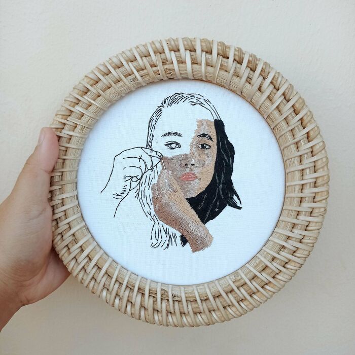 30 Photos Of Embroidered Works That Might Inspire You To Take Up