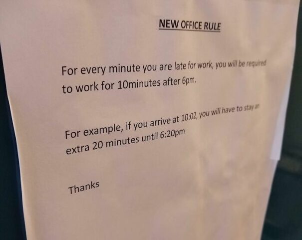 20 Bosses Who Wrote Terrible Notes Got Shamed By Their Employees Online ...