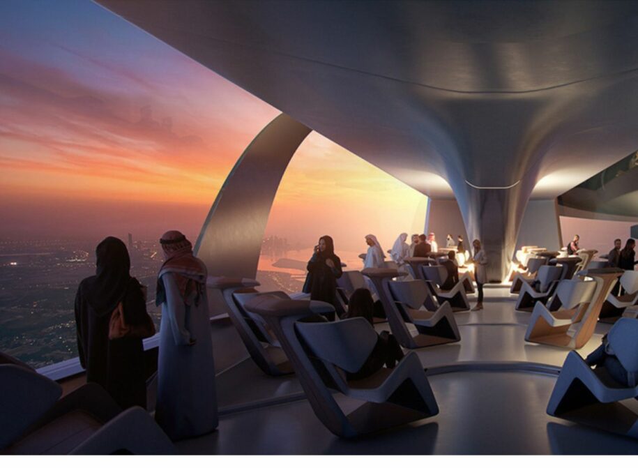 Creative Architects Envision The Construction Of A 550 Meters High ...