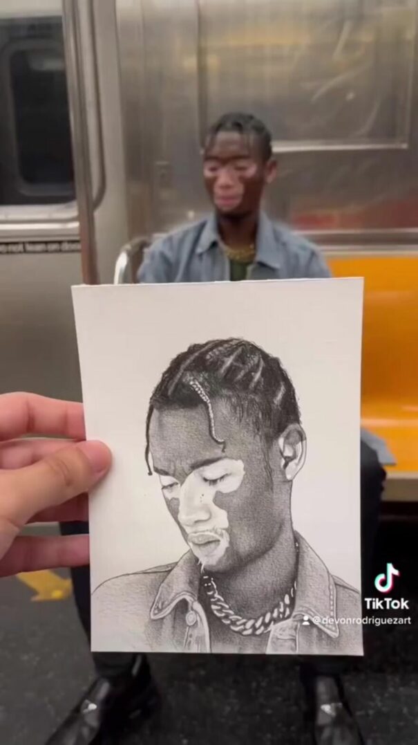This New Yorker Sketches Portraits Of Strangers On The Subway 20 Pics Demilked This New Yorker Sketches Portraits Of Strangers On The Subway 20 Pics Demilked