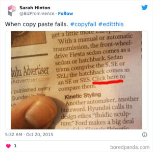 20 Eyebrow-Raising Copy-Paste Fails Spotted By People | DeMilked