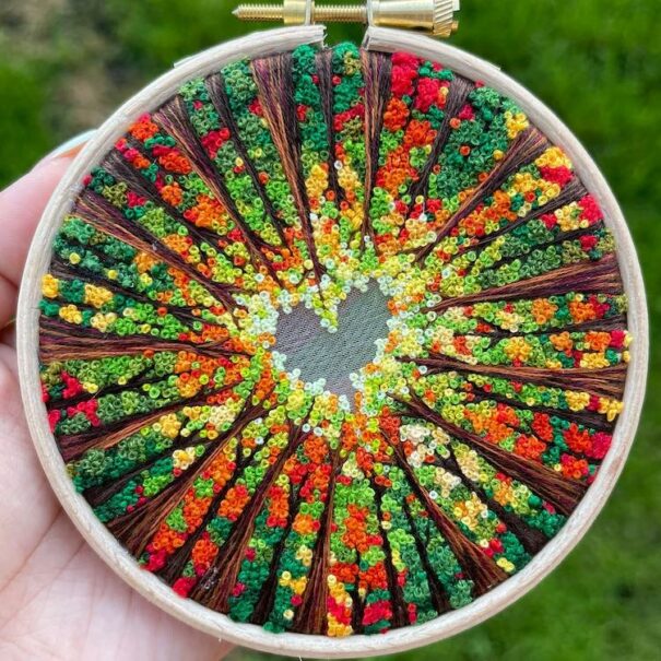 This Artist Creates Intricate Designs Inspired By Nature With Colorful ...