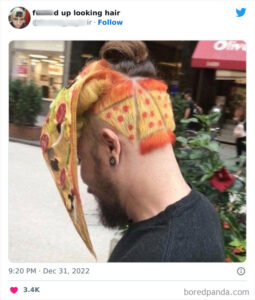 20 Funny And Weird Hairstyles As Shared On This Twitter Page | DeMilked