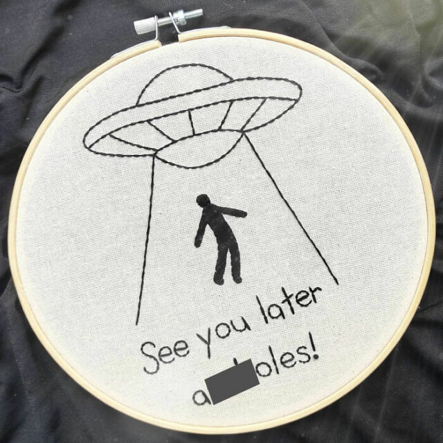 15 Funny And Unapologetic Embroideries On Hoops DeMilked
