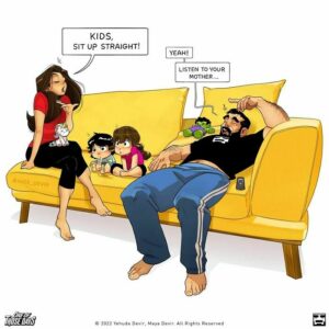 20 Comics Illustrating Funny Struggles Of Parenthood, Created By Yehuda
