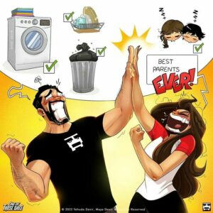 20 Comics Illustrating Funny Struggles Of Parenthood, Created By Yehuda