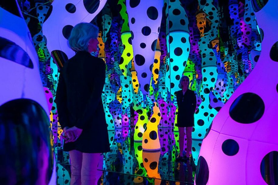 Stunning Tentacles With Giant Polka Dots Exhibited In Yayoi Kusama’s Dreamy Exhibition At Miami