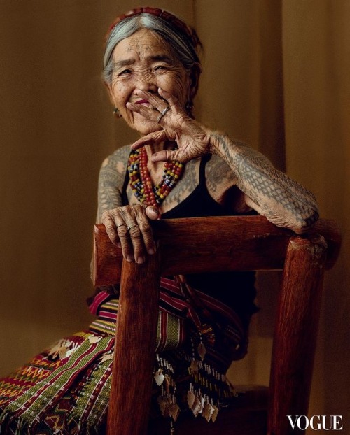 106-year-old Indigenous Filipino tattoo artist becomes Vogue cover model