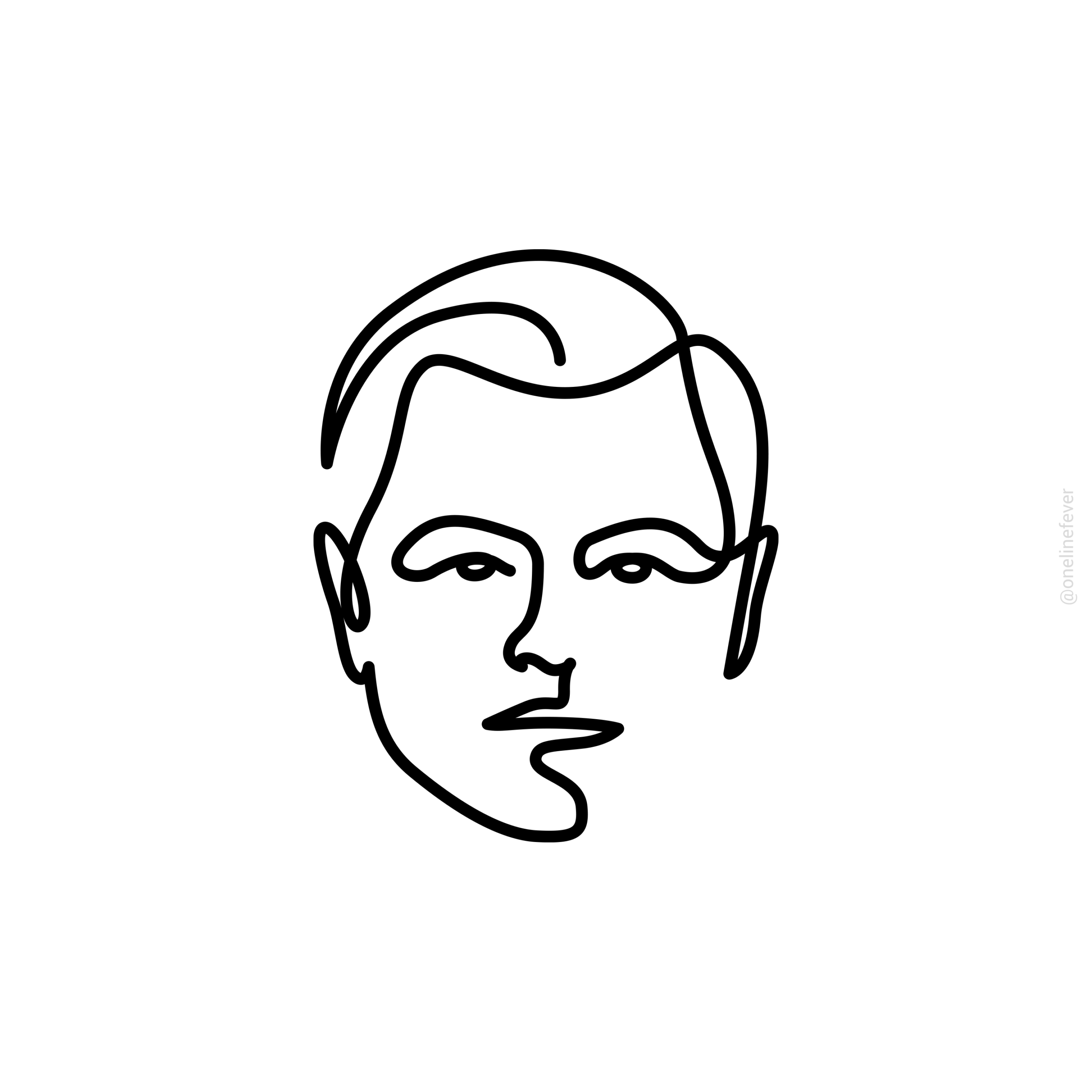  One Line Celebrity 18 Portraits Of Famous Faces Drawn Using One