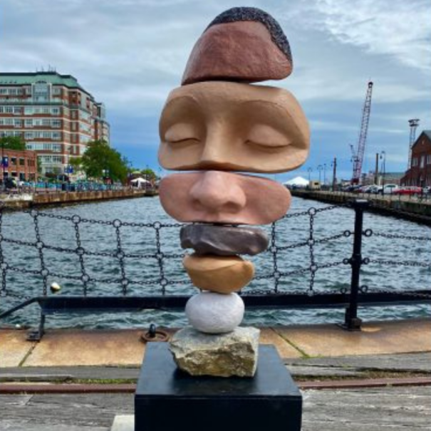 Artist Creates Captivating Sculptures At Boston Harborwalk That