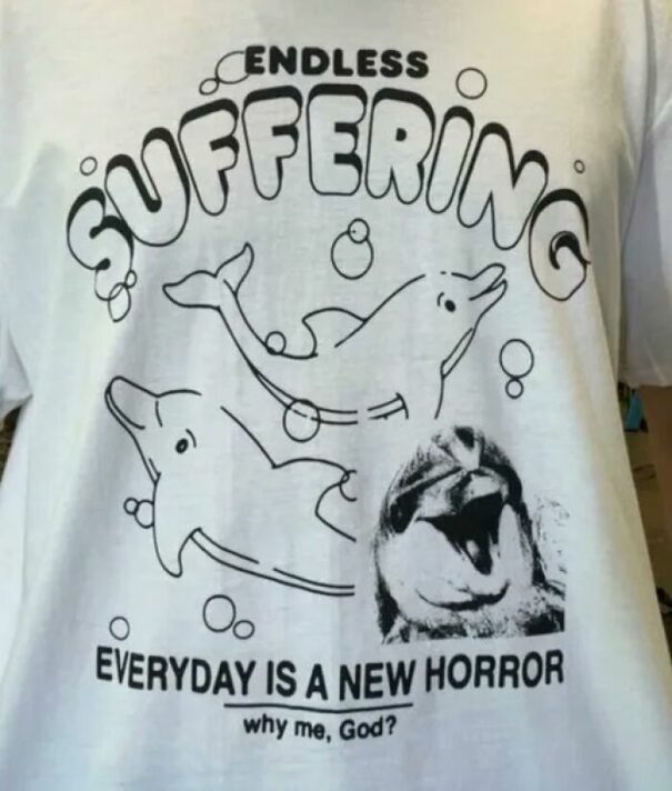 20 Funny, Weird, And Cursed Shirts Spotted In Public DeMilked