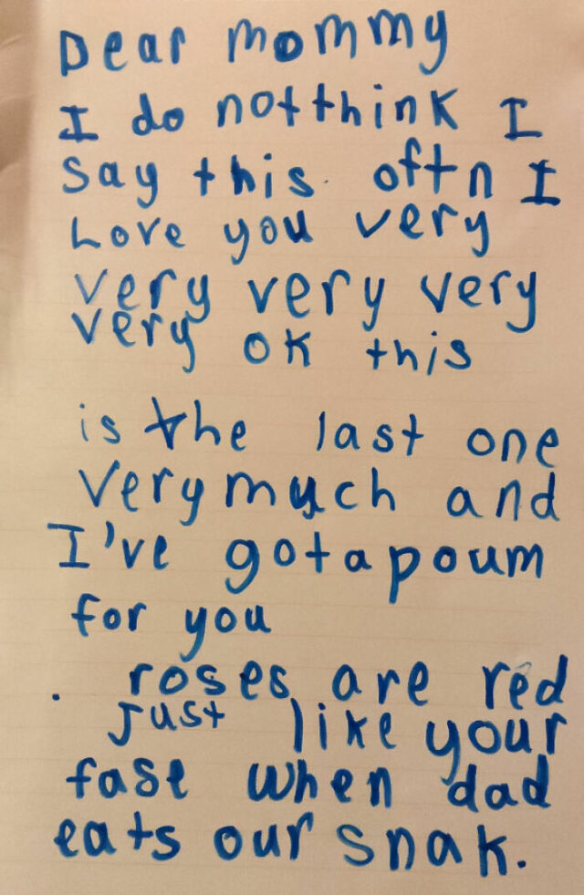 20 Hilariously Funny Handwritten Notes From Kids | DeMilked