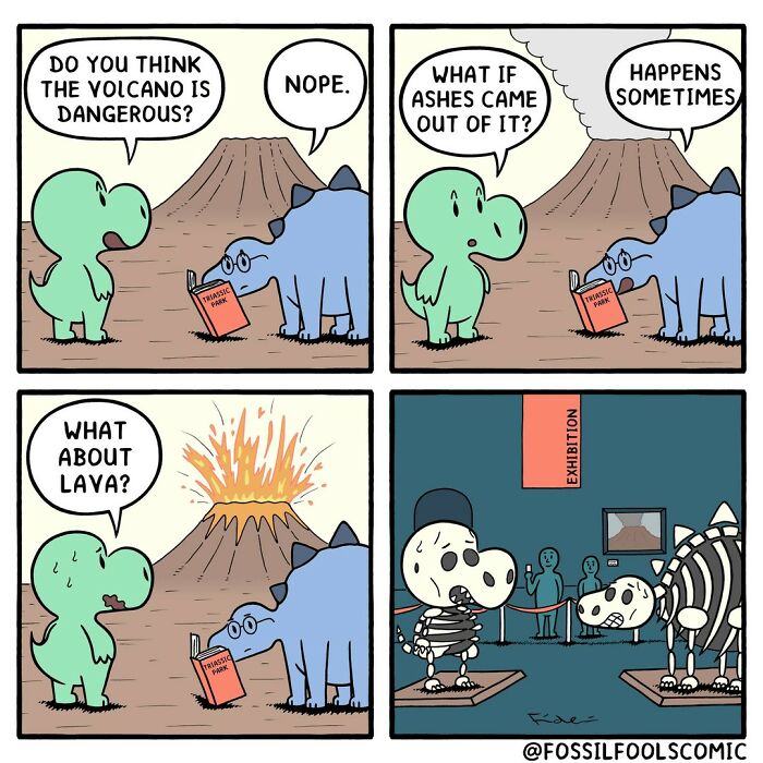 25 Cute And Funny Dinosaur Comics That Might Brighten Your Day DeMilked 25 Cute And Funny Dinosaur Comics That Might Brighten Your Day DeMilked