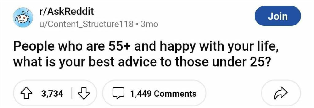 25 People Over 55 Share Their Best Advice For Anyone Under 25 Demilked