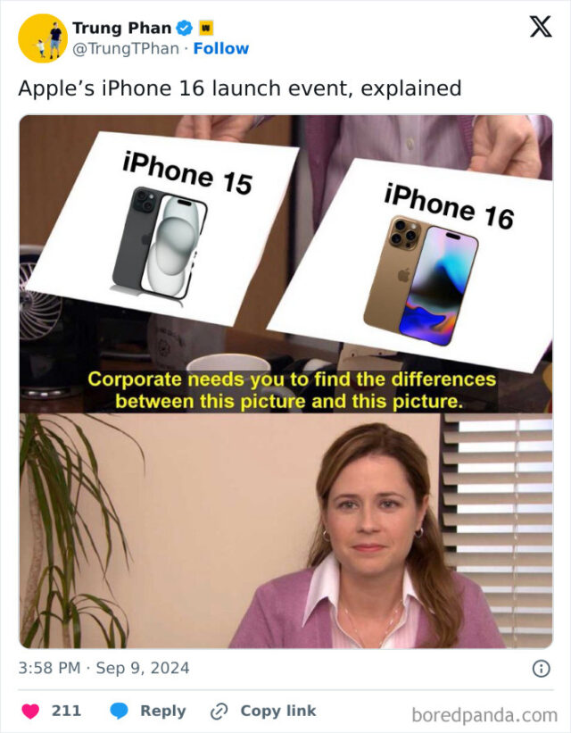 iPhone 16 Just Launched And Here Are 25 Of The Funniest Reaction Memes